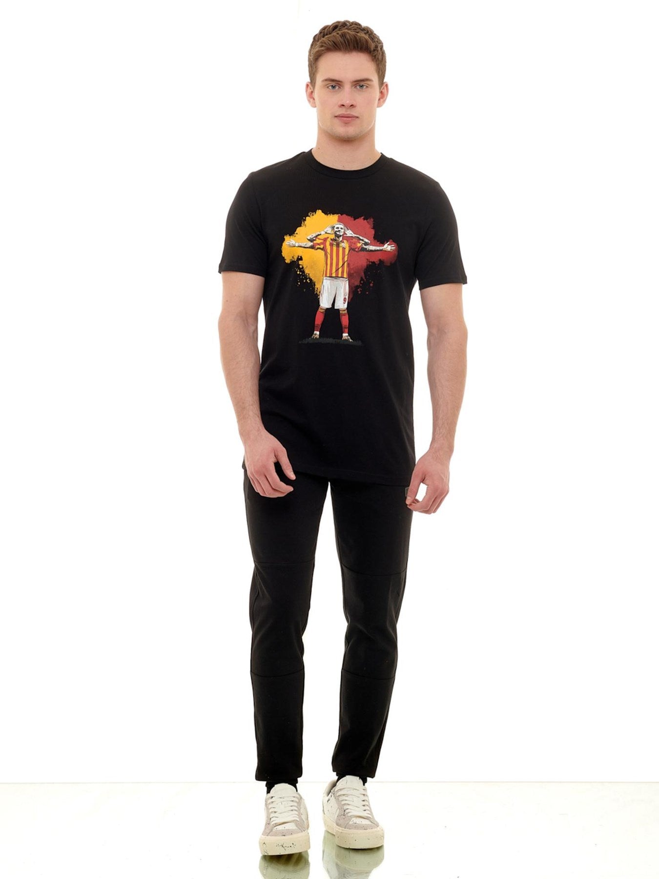 Galatasaray Lisanslı Siyah Icardi T-Shirt