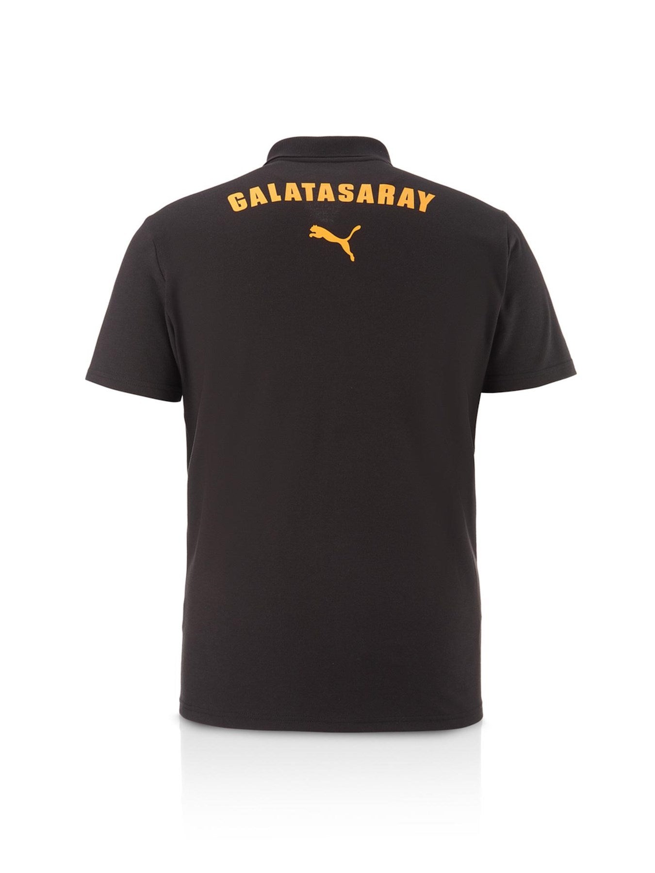 Galatasaray Lisanslı Puma A Takım Polo Galatasaray Yazılı Siyah T-Shirt