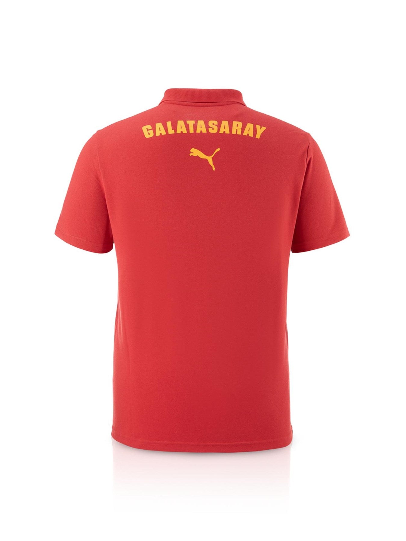 Galatasaray Lisanslı Puma A Takım Polo Galatasaray Yazılı Kırmızı T-Shirt