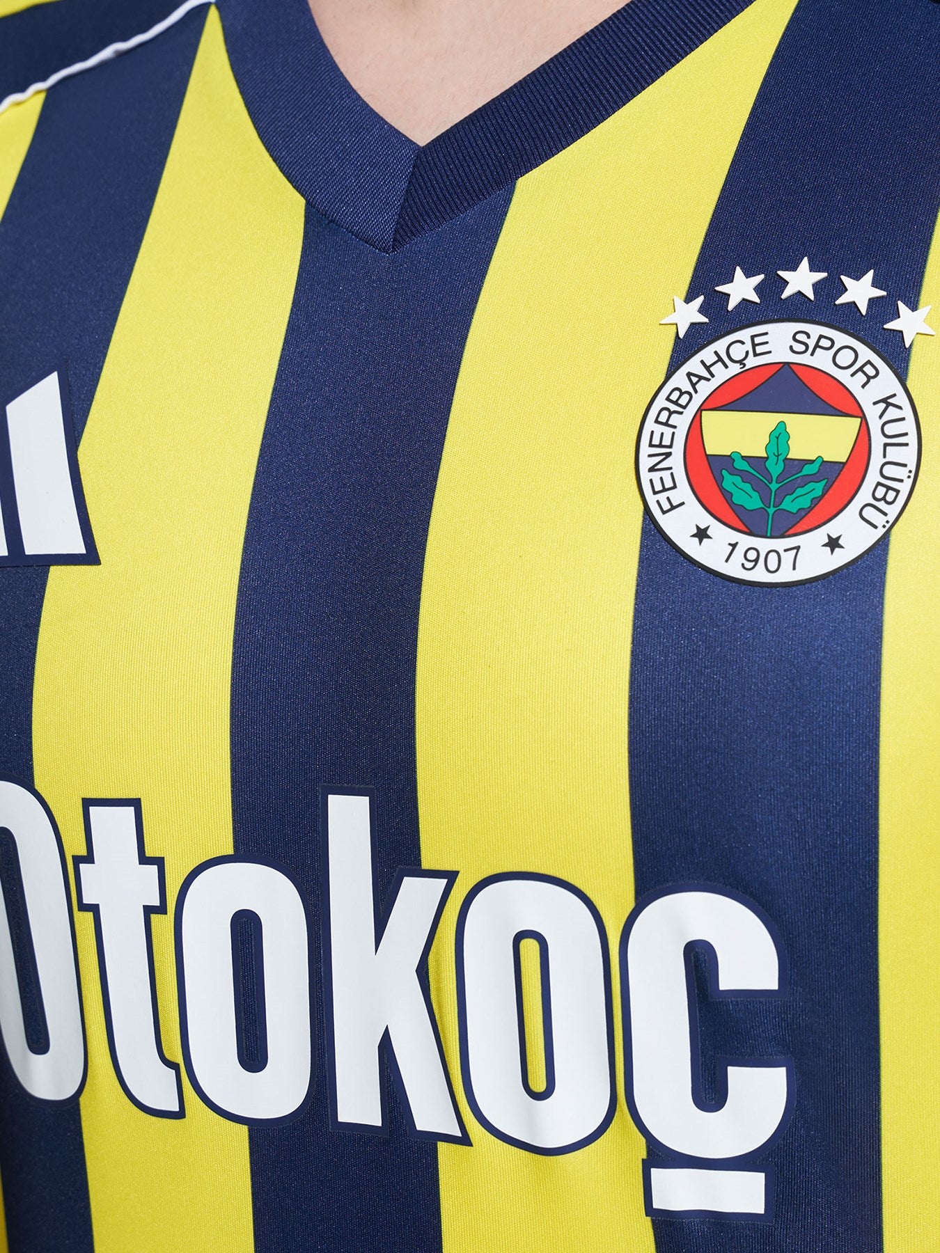 Fenerbaçhe Lisanslı 2025/2026 Çubuklu İç Saha Forma