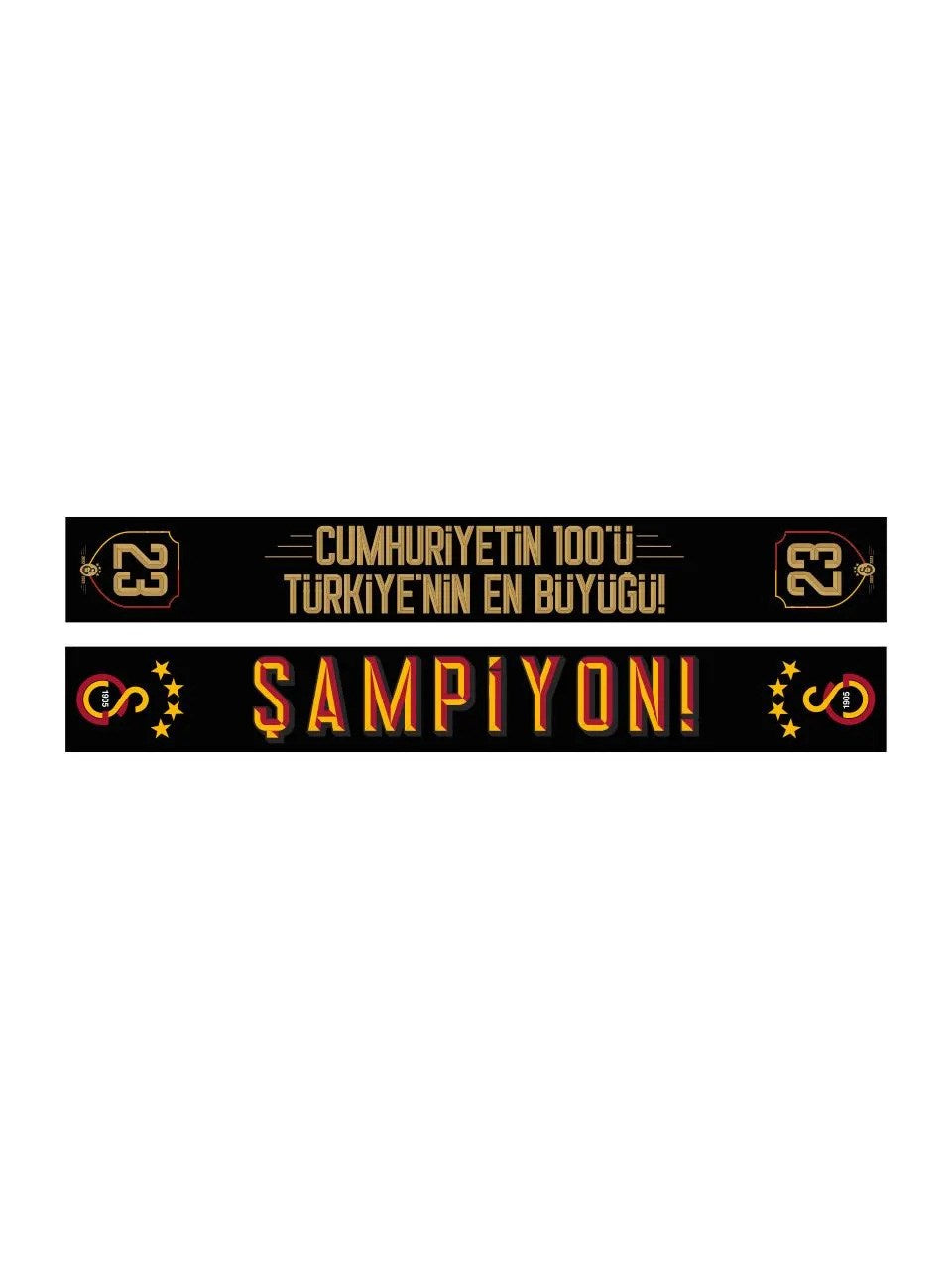 Galatasaray Lisanslı 23. Şampiyonluk Şal Atkı