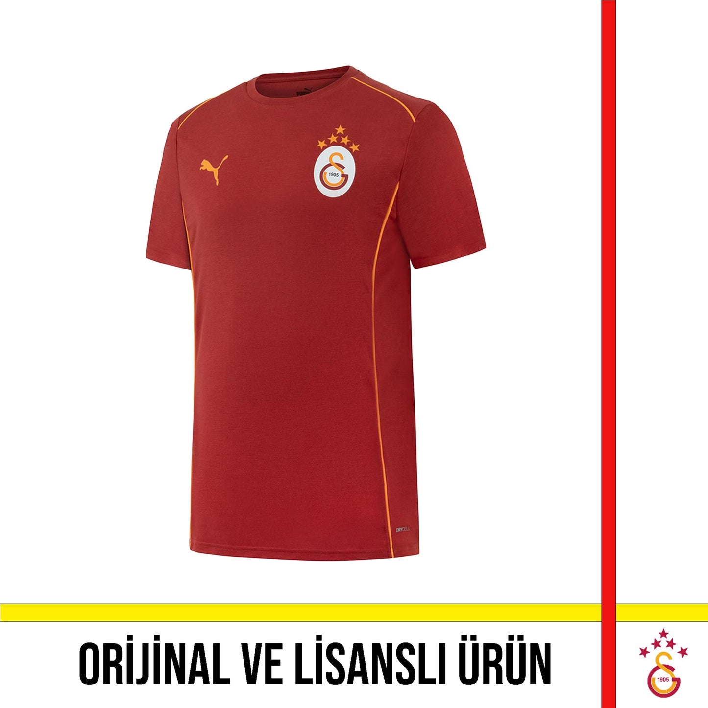 Galatasaray Lisanslı A Takım Galatasaray Yazılı Kırmızı T-Shirt