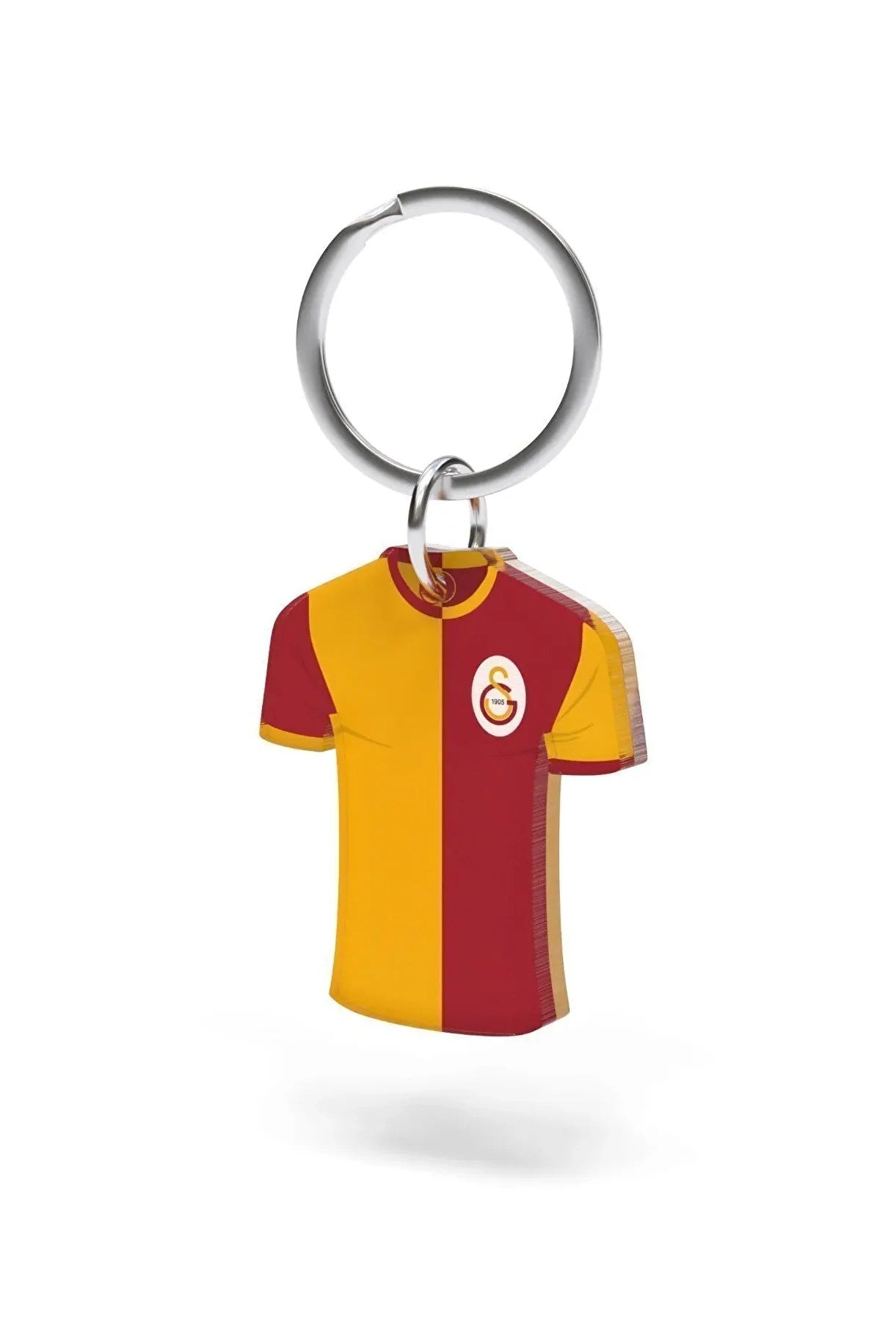 Galatasaray Lisanslı Parçalı Forma Anahtarlık Aslan Ahşap Kutulu