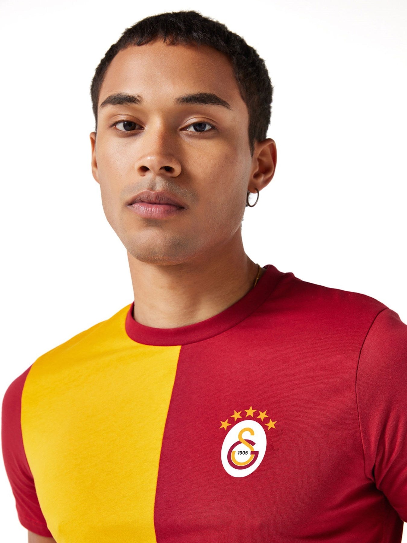 Galatasaray Lisanslı 5 Yıldızlı Yetişkin Tişört