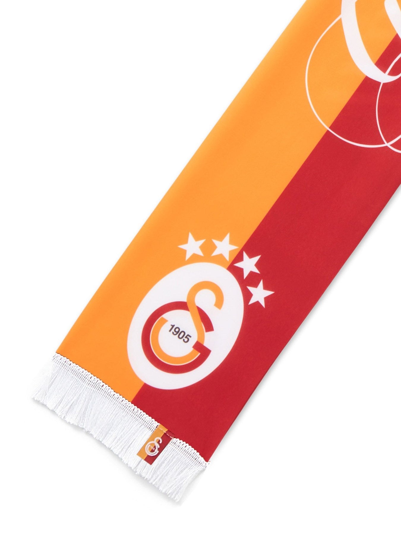 Galatasaray Lisanslı El Yazılı Sarı Kırmızı Atkı