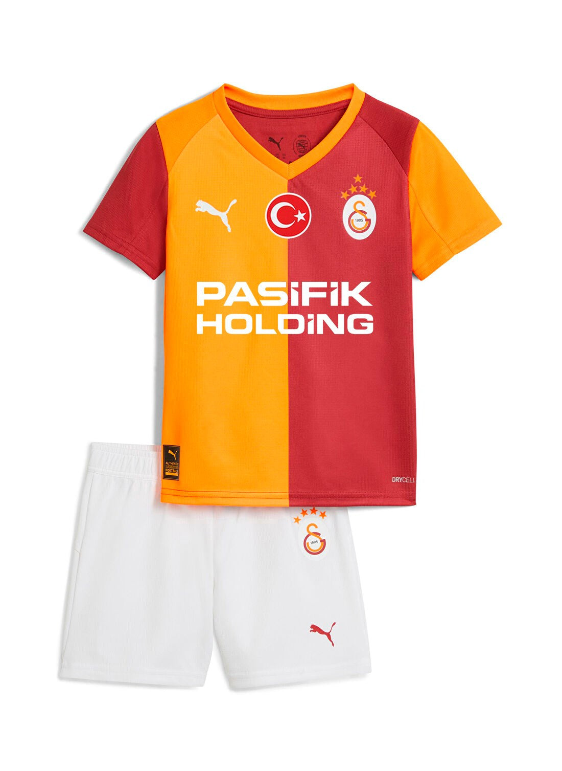 Galatasaray Lisanslı 2025/2026 Parçalı İç Saha Çocuk Forma Seti