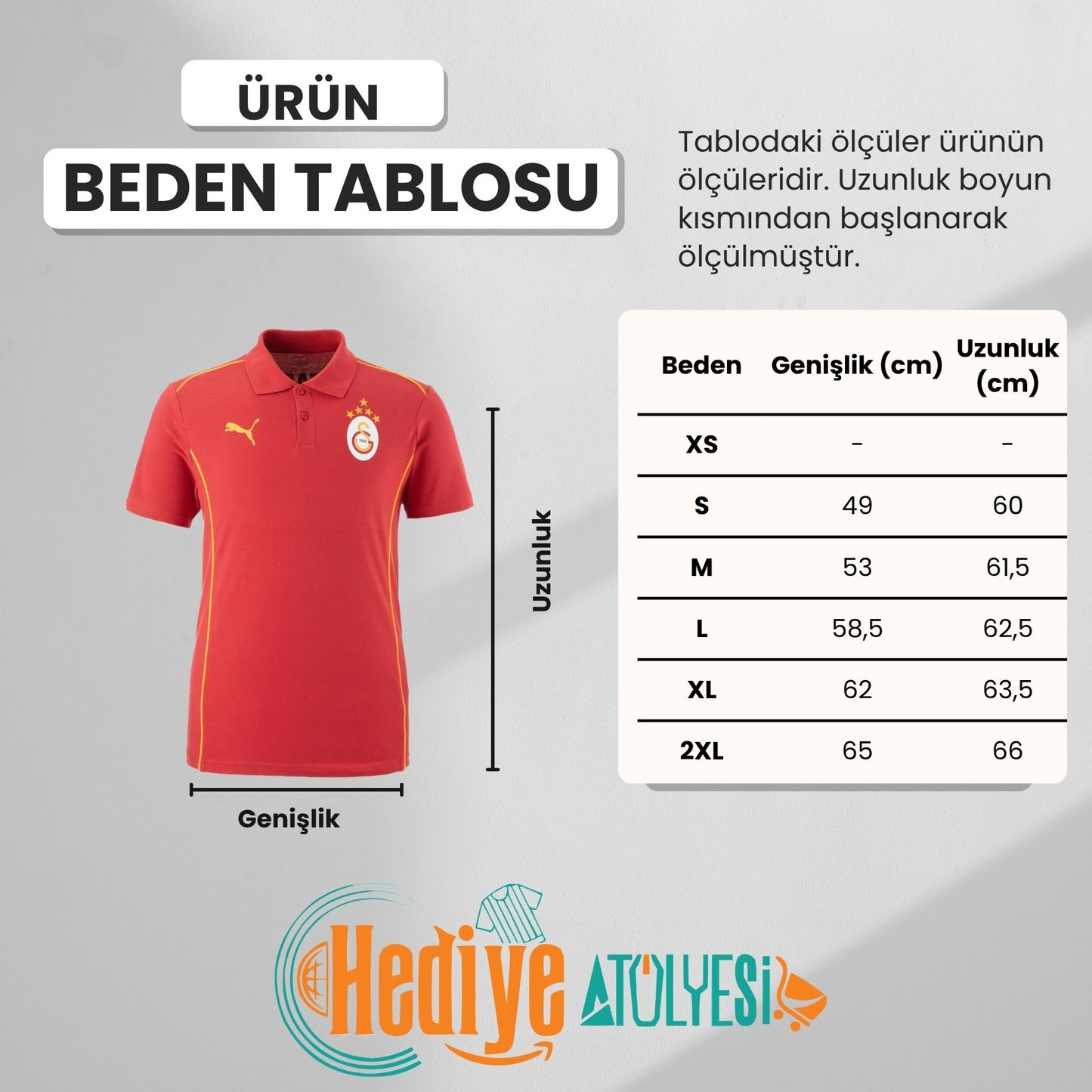 Galatasaray Lisanslı Puma A Takım Polo Galatasaray Yazılı Kırmızı T-Shirt