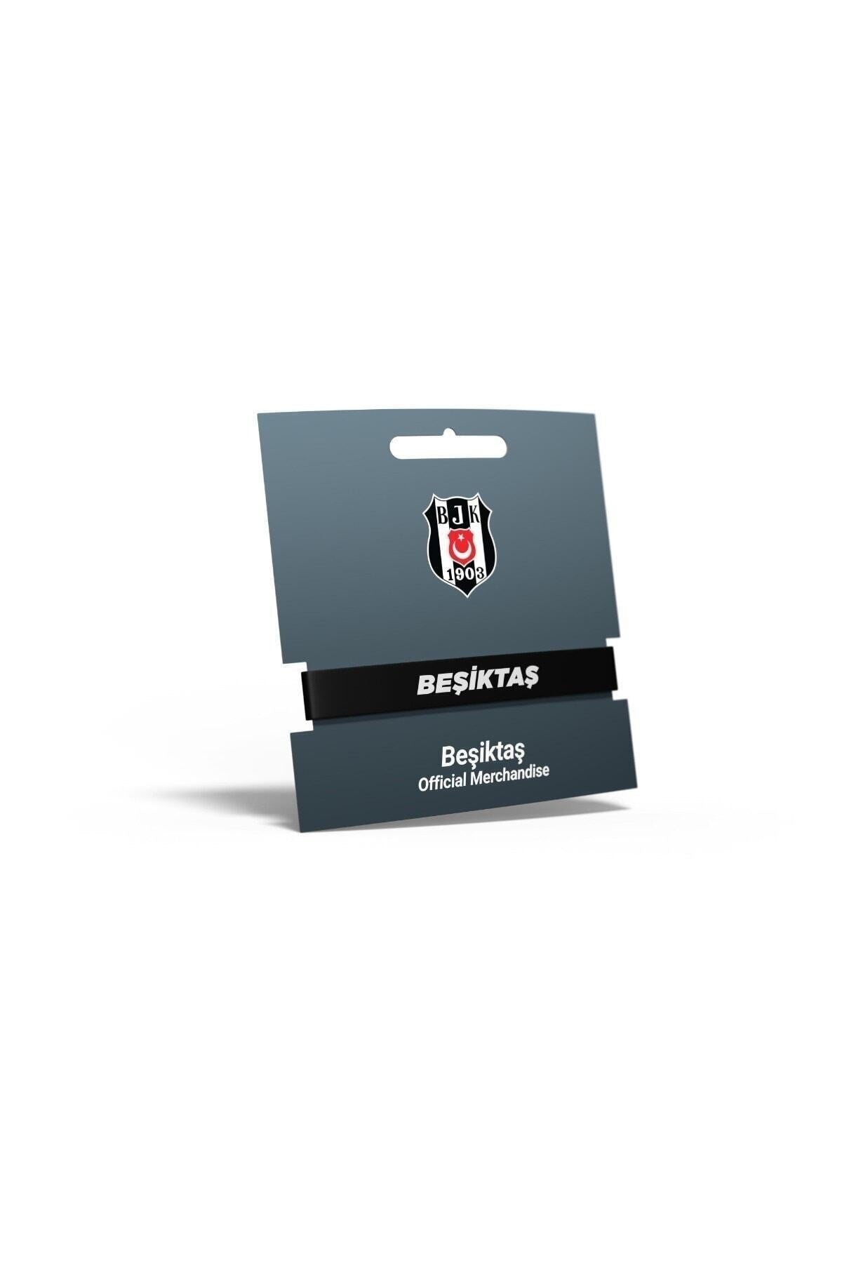Beşiktaş Lisanslı Çift Taraflı Bileklik Siyah Kartal Ahşap Kutulu