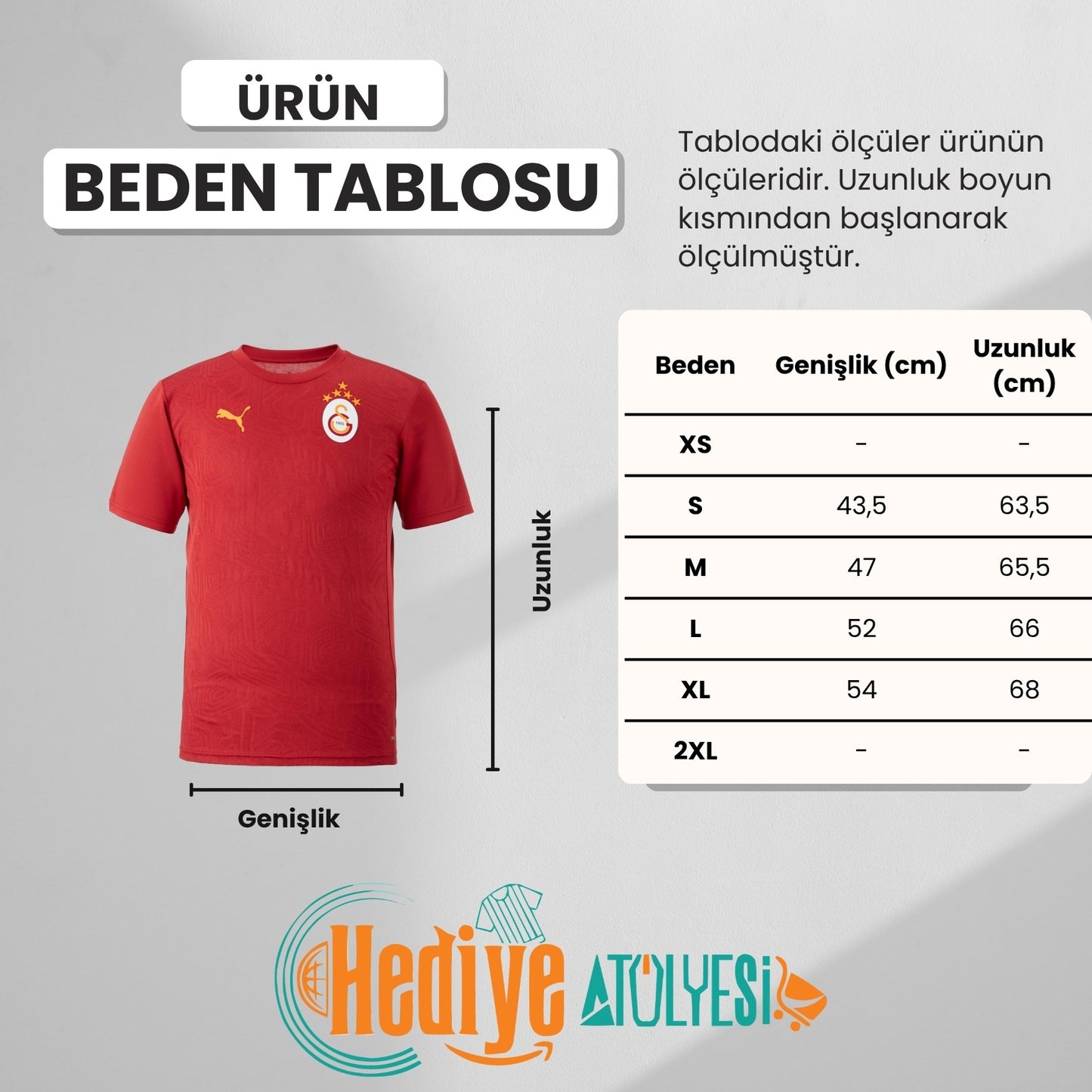 Galatasaray Lisanslı A Takım Antrenman Kırmızı T-shirt
