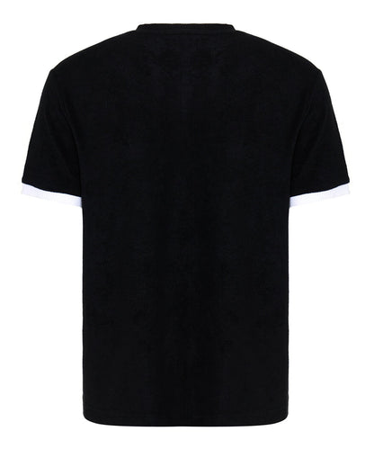 Beşiktaş Lisanslı Yazılı Logolu Siyah T-Shirt