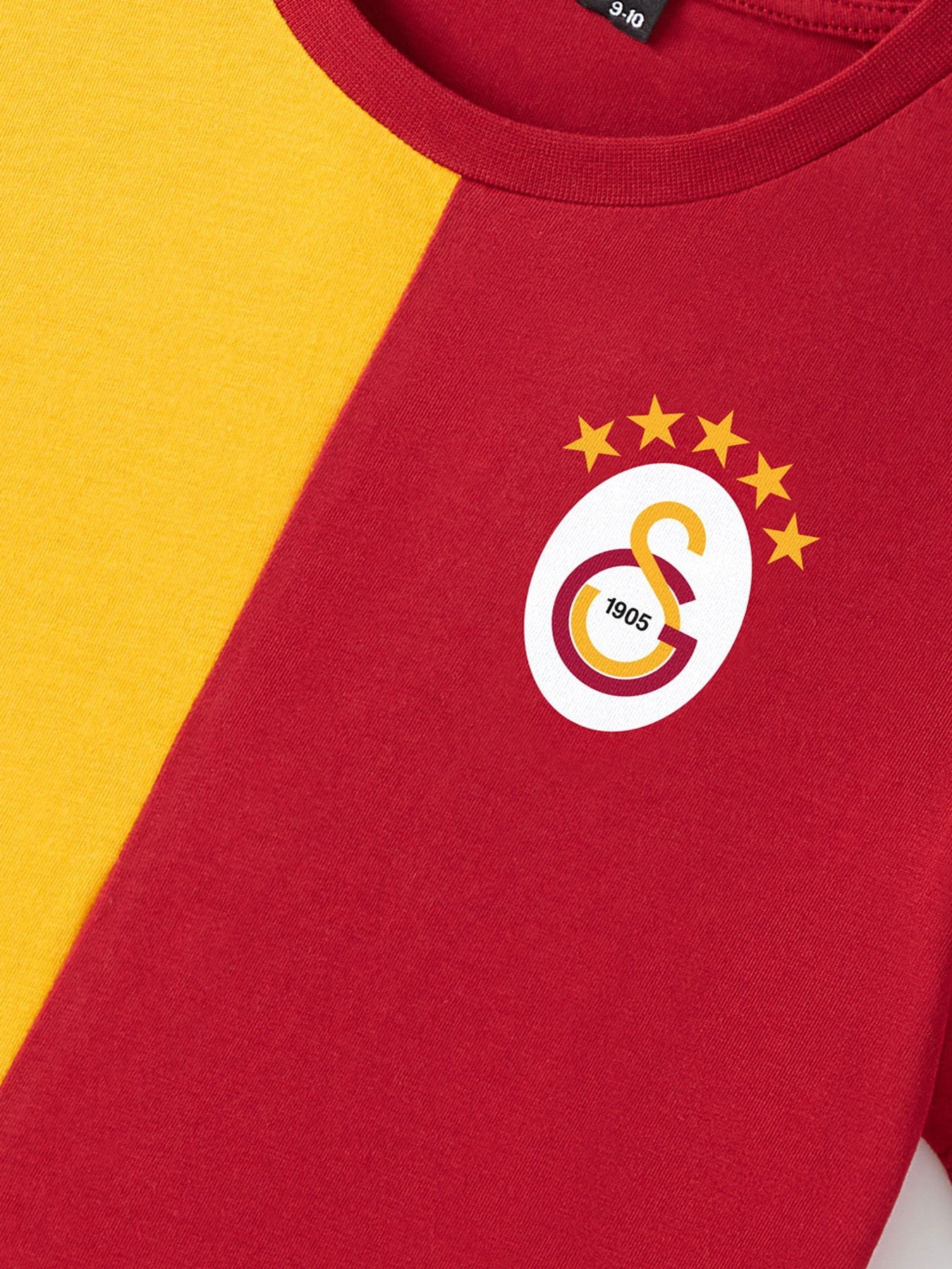 Galatasaray Lisanslı 5 yıldızlı Sarı Kırmızı Çocuk T-Shirt
