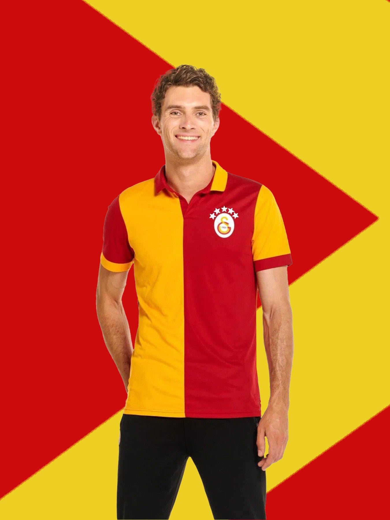 Galatasaray Lisanslı Match Day Polo 5 yıldızlı Özel Forma