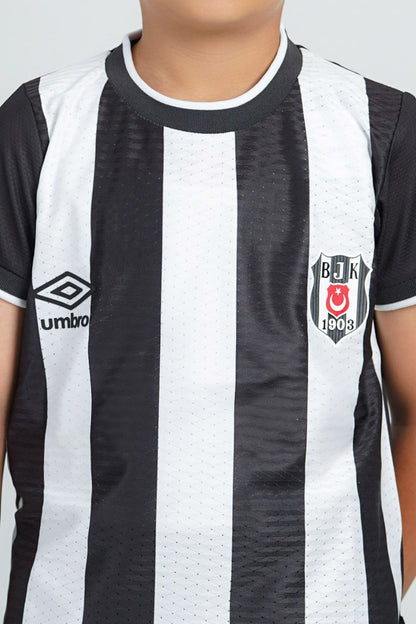 Beşiktaş Lisanslı Çocuk Çubuklu Umbro Forma