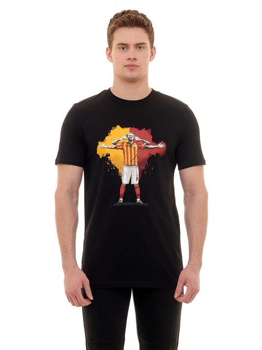 Galatasaray Lisanslı Siyah Icardi T-Shirt