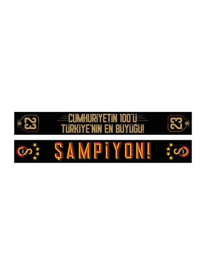 Galatasaray Lisanslı 23. Şampiyonluk Şal Atkı