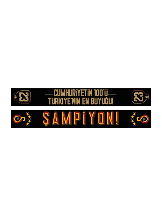 Galatasaray Lisanslı 23. Şampiyonluk Şal Atkı