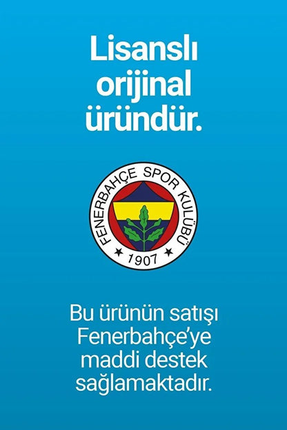 Fenerbahçe Lisanslı Sarı-Lacivert Çubuklu Anahtarlık Kanarya Ahşap Kutulu